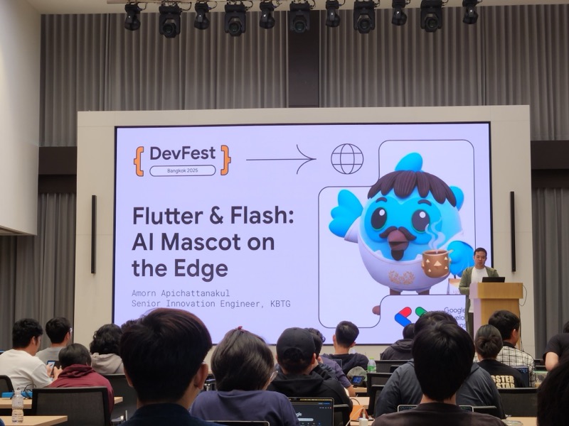 Presenting AI Mascot with Flutter